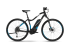 Электровелосипед Haibike Sduro Cross 5.0 women 500Wh 9s Alivio Черный с Голубым original 2017