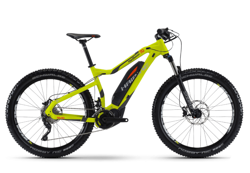 Электровелосипед Haibike Sduro HardSeven 7.0 Желтый